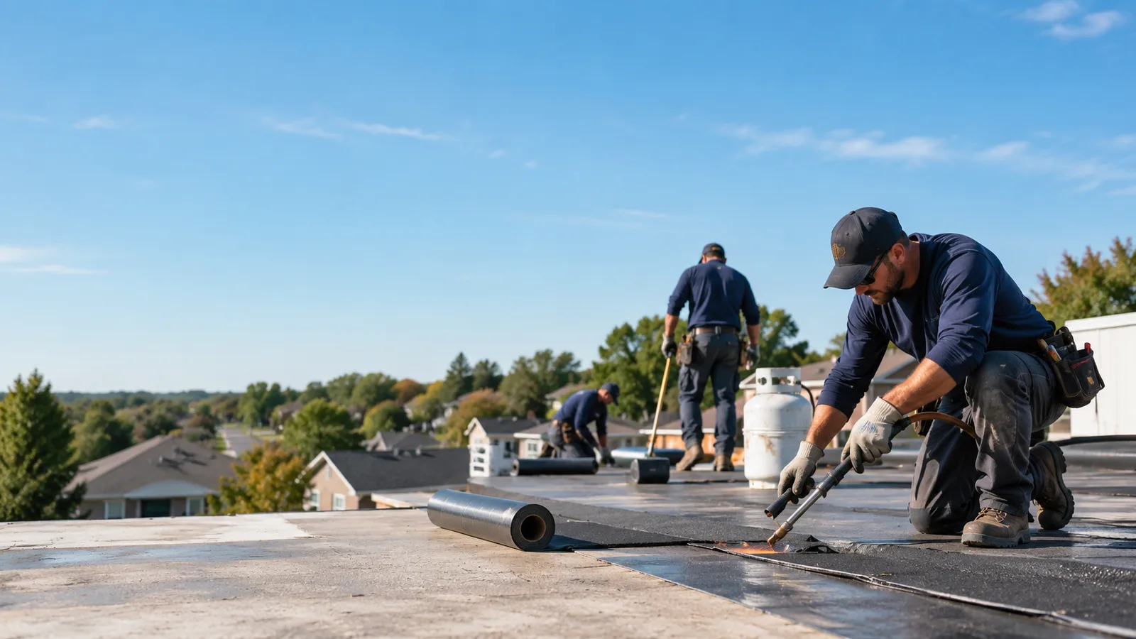 Flat Roof Leak Repair providers in Decker, IN